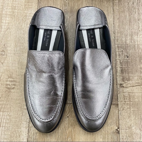 RAG & BONE | Alix Convertible Loafer in Gunmetal - Picture 6 of 6